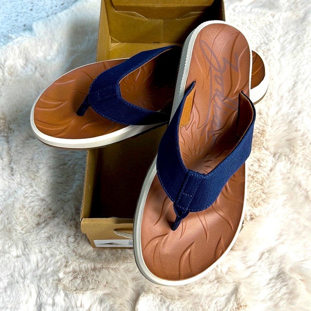 Zodiac Women’s Sandals 8M Sunny Indigo NWT and Box